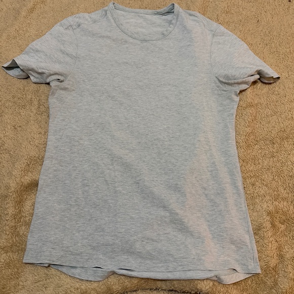 Lululemon light mint green men’s small t shirt cotton - Picture 1 of 5